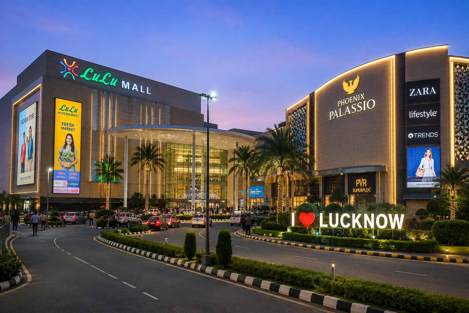 Lulu & Palassio Malls